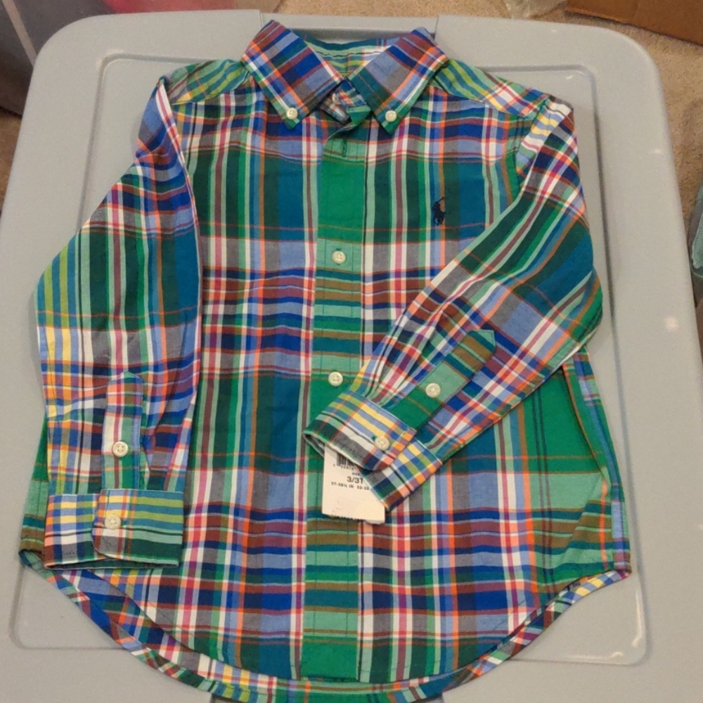 Boy's button up shirt
